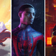 Key art for Celeste, Marvel's Spider-Man: Miles Morales, and Stray indicates some of the best short games on PS Plus.